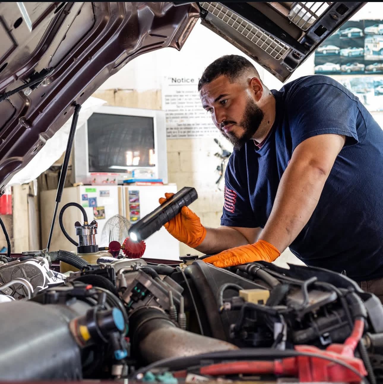 Auto Service Background